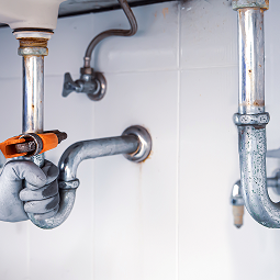 plumber working